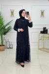 Irmak Abaya Siyah